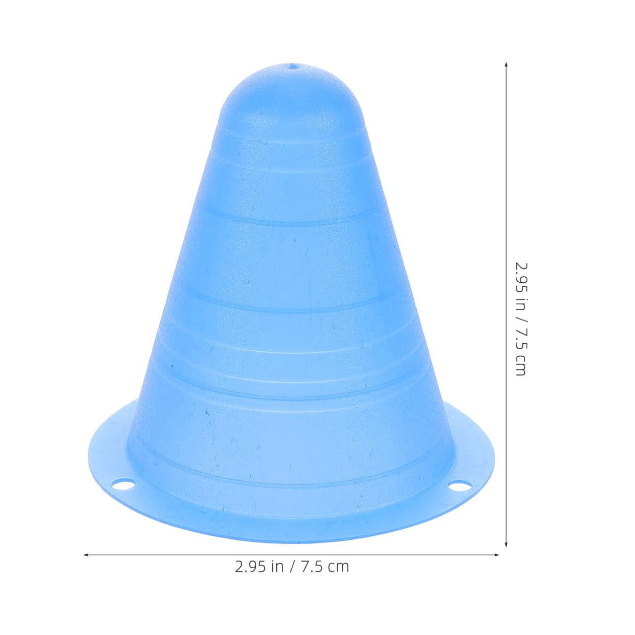 POPETPOP 12 PièCes CôNes D'Agilité Empilables Plastiques LéGers pour Enfants Mini CôNes De Football Et Patinage Roller Exercices De DextéRité Et EntraîNement Sportif