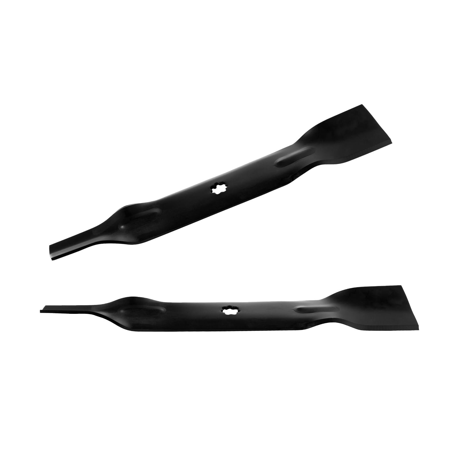 Paquete de 3 cuchillas de repuesto para cortacésped de alta elevación para John Deere GY20852 GX21784 AM141035 AM137757, se adapta a LA140 LA145 LA165 D140 para cortacésped de cubierta de 48