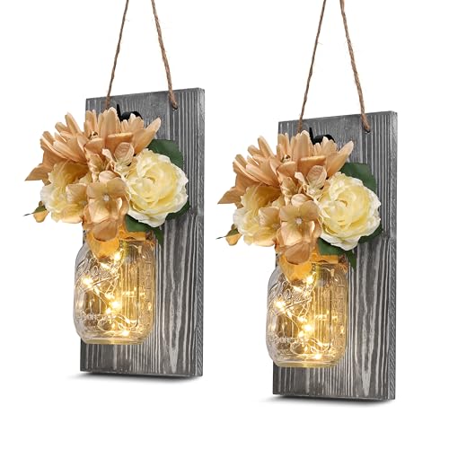 Besuerte Sconces Wall Decor Set of 2, Wall Hangings for