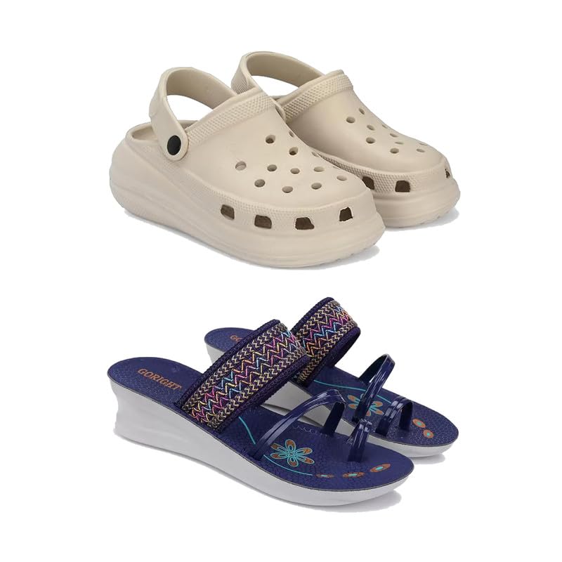 Premium Comfortable Regular Wear Women Clogs with Stylish Flats Fashion Sandal for Women's & Girls-Combo-COMBO(2)-OO1-1947-5 -P2-EURO-36-picture-26