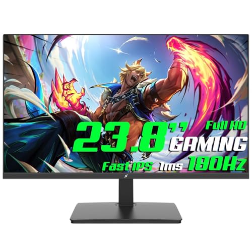 Monitor Gamer SuperFrame View, 23.8 Pol, Full HD, Fast IPS, 1ms, ...