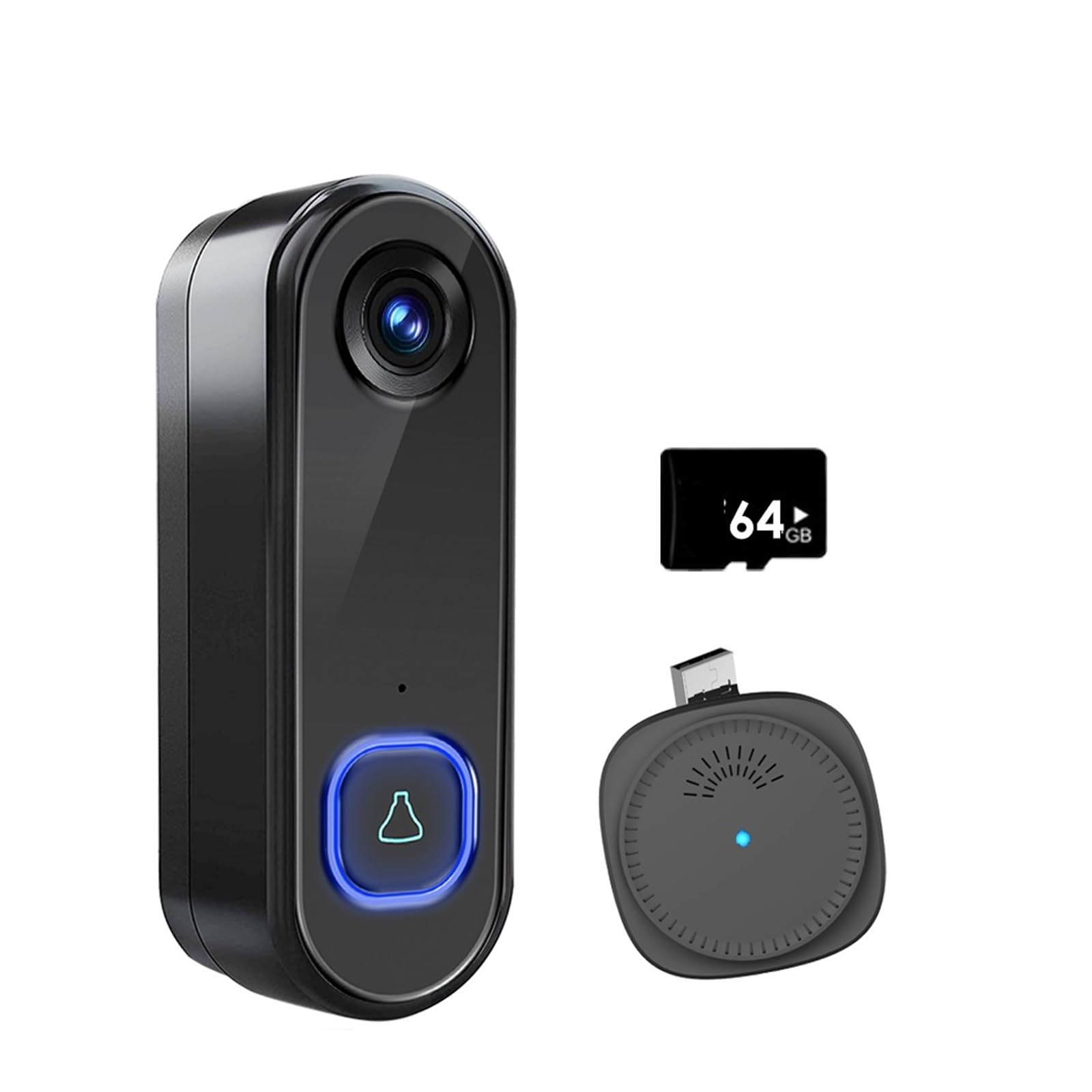 Sonnette extérieure 1080P idéale pour sécuriser l'entrée de votre maison