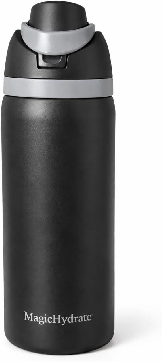 Insulated Stainless Steel Water Bottle, Leak Proof Lid, Reusable Sports Bottle