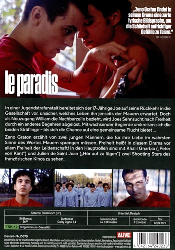 Le Paradis DVD OmU película drama versión original subtítulos francés 3