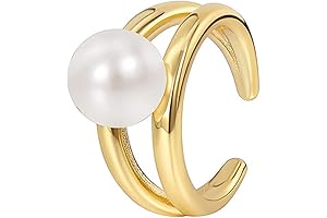 14K Gold French Vintage Oval Ring for Women: Elegance in Every Curve