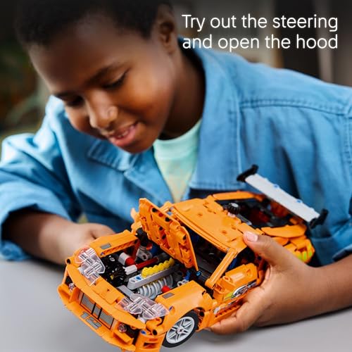 LEGO Technic Fast and Furious Toyota Supra MK4 Building Kit- Toy Car for Kids, Boys, and Girls, Ages 9+ - Creative Gift for Fast and Furious Car Fans - Realistic Engineering Details - 42204 - image 8