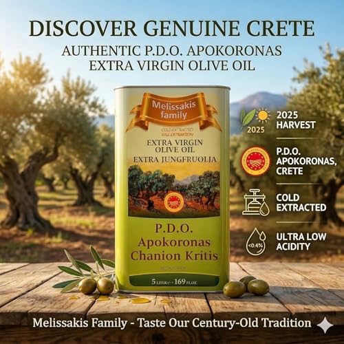 Aceite de Oliva Extra Virgen Melissakis Family Lata 5 L miniatura 3