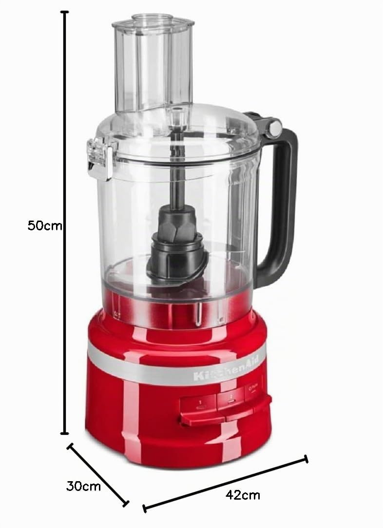 KitchenAid 5KFP0921EER Foodprocessor Empire red