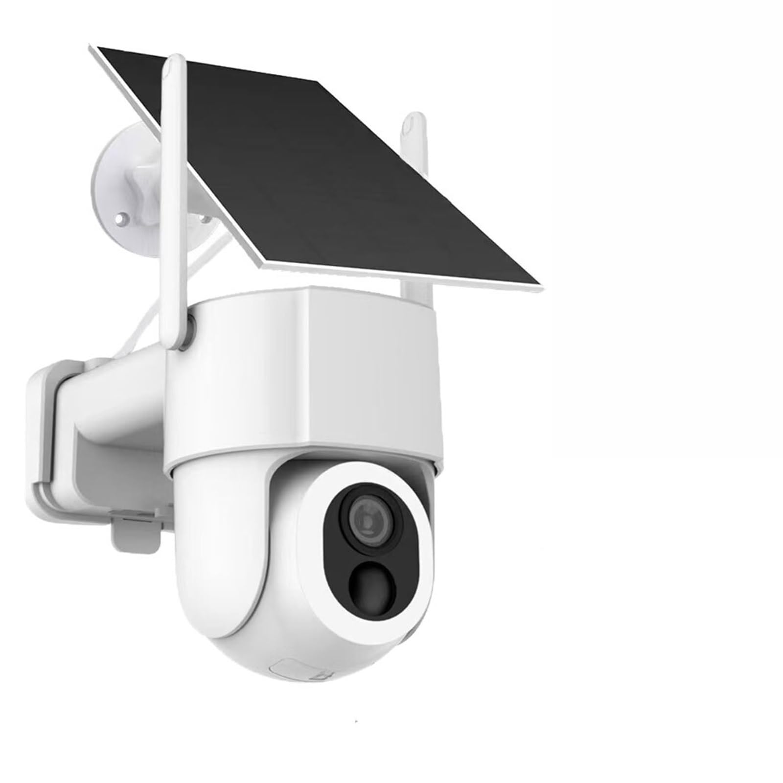 OSHPMBDLYFJ Tuya Solar WiFi Security Camera Outdoor Wireless 5MP Low Power Battery PTZ Camera PIR Motion Detection CCTV Video Surveieillance(5MP With 64G Card)