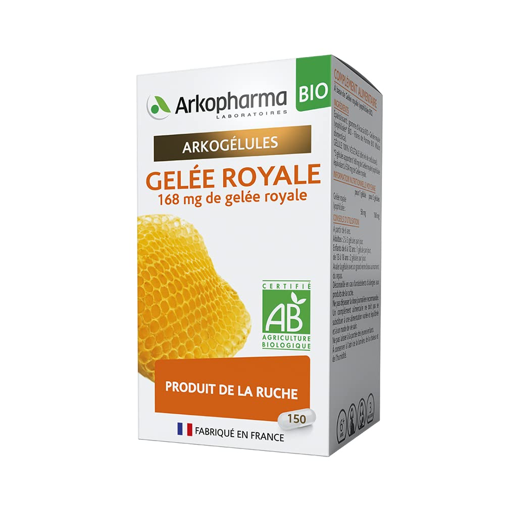 Arkogélules Gelée Royale Bio 150 gélules