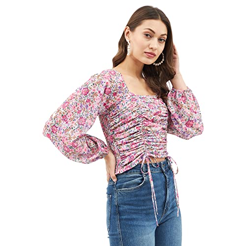 Image of Harpa Women's Floral Fitted TOP
