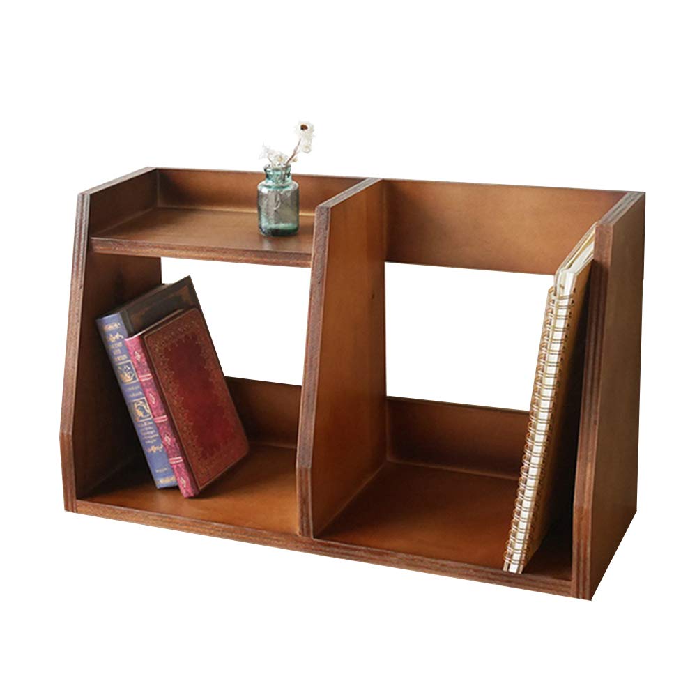 B-company ダークブラウン木製本棚 【公式通販】