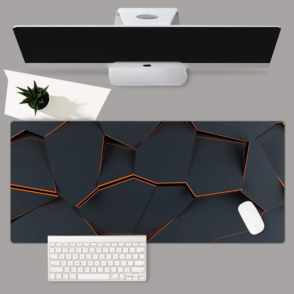 Tapis De Souris Imperméable Motif Grues Origami - 20,1x24,1 Cm, Base Caoutchouc Antidérapante