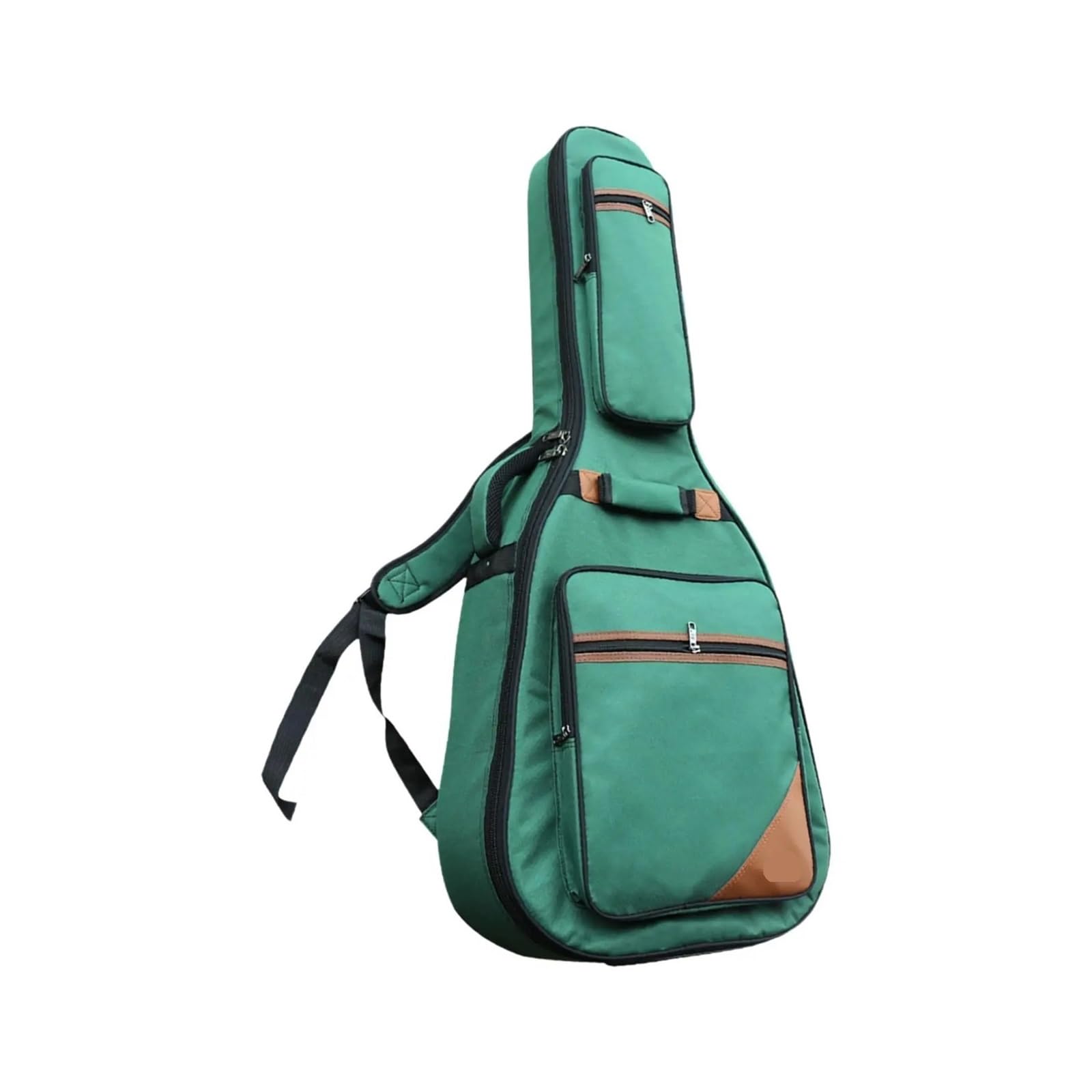 Bolsa for Guitarra acústica de 42 Pulgadas, Tela Oxford Resistente a los arañazos, Mochila Impermeable(Green)