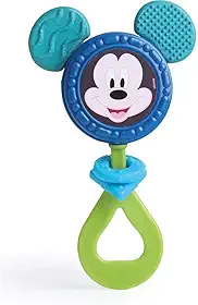 Mickey Chocalho Elka Azul Escuro Com Azul Claro