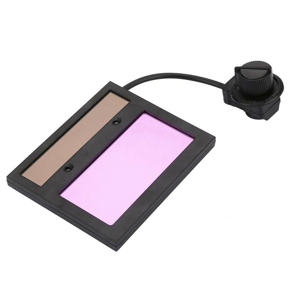 for AUTO Darkening Solar Welding Lens for TX500C, Shade 1.5-10, 110 x 90 mm with High-Sensitivity Sensor, PA/PP Material, Lightweight 90g for Welders