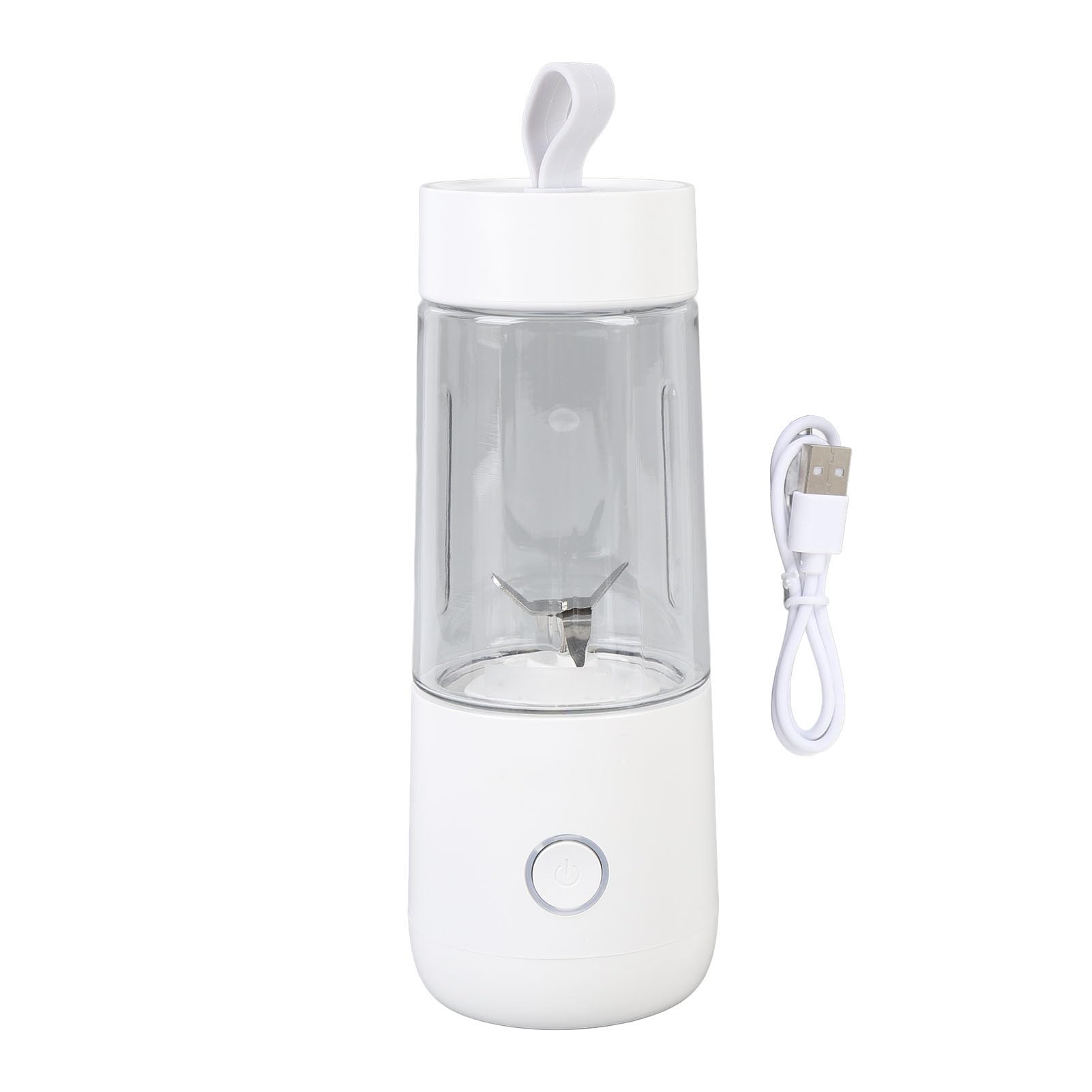 Rechargeable Personal Blender with Li Ion Battery, Compact Portable Blender for Smoothies, Cordless Mini Blender for Travel, Camping, Gym