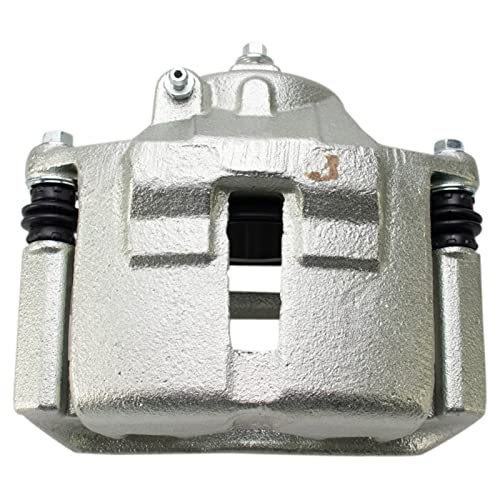 Image of TRQ Front Right Brake Caliper w /Bracket Passenger Side | For 2001-2007 Ford Taurus 2002 Lincoln Continental 2001-2005 Mercury Sable