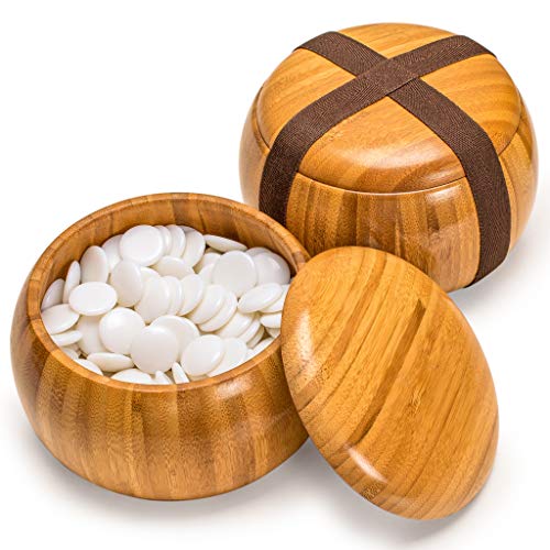 Juego de Mesa Go Reversible Bambú 19x19 / 13x13 miniatura 3