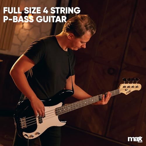 Max GigKit Full-Size Beginner Bass Guitar Starter Pack - Image 5