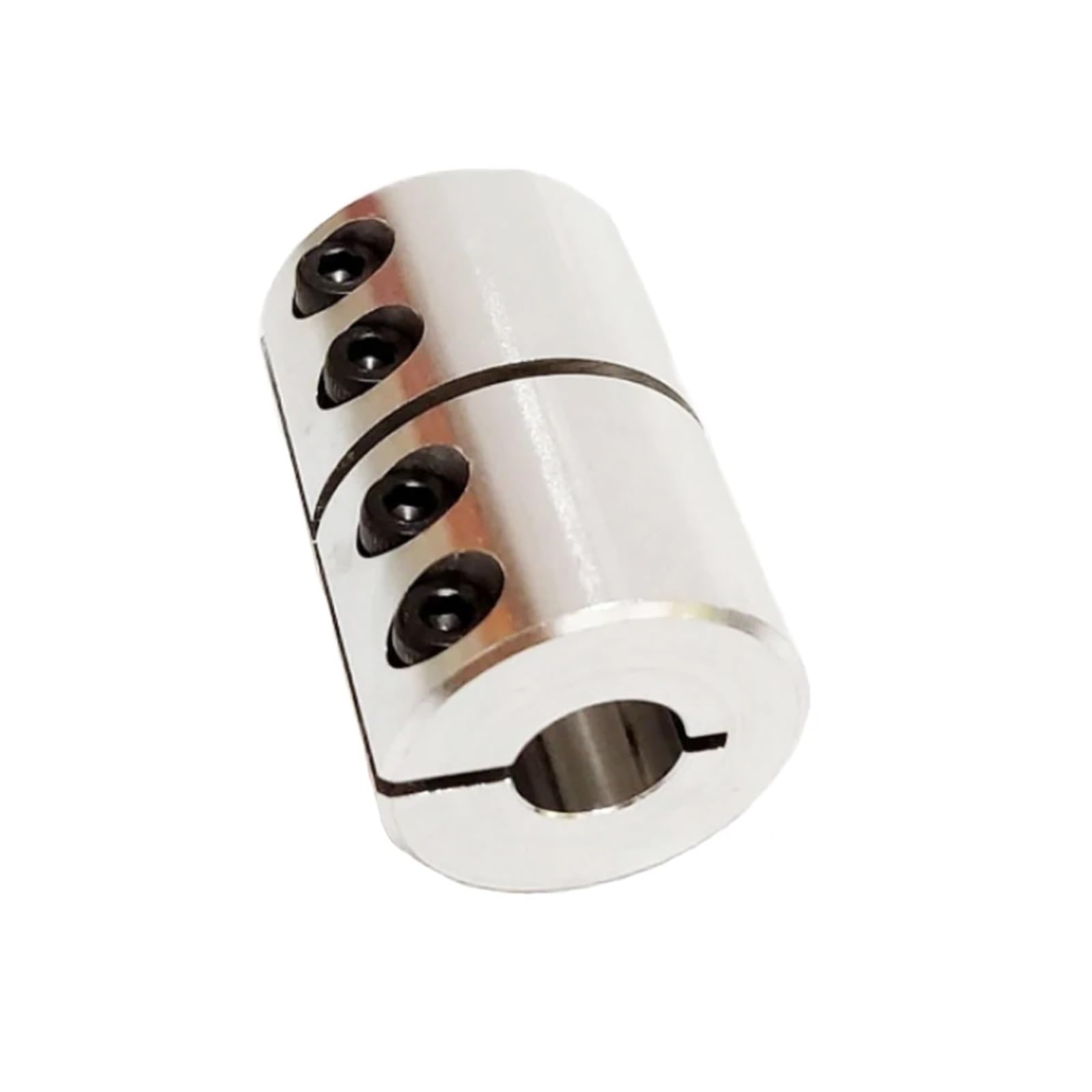 Coupleur D25L40 8x8 8x10 10x10MM, accouplement rigide, tige d'arbre, section CNC, moteur pas à pas, machine à sculpter, vis, 1 pièce(8x12)