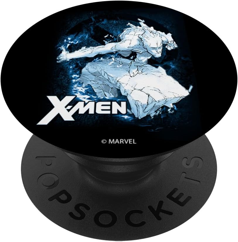 Marvel X-Men Iceman Flames Cold As Ice PopSockets MagSafe PopGrip for iPhone
