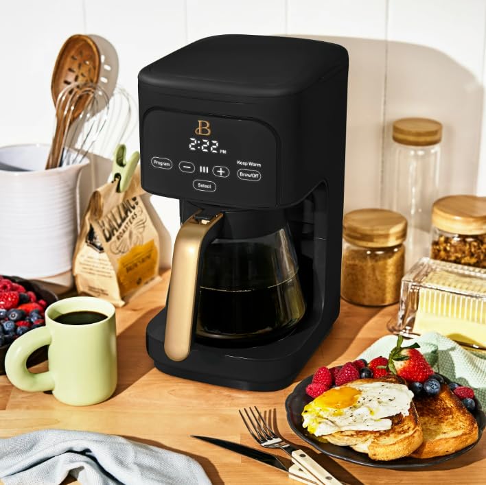 Beauti Coffee Maker 12 cup Programmable, Brewing Versatility, Advanced Programming, 1200 W, Keep Warm mode — view 2