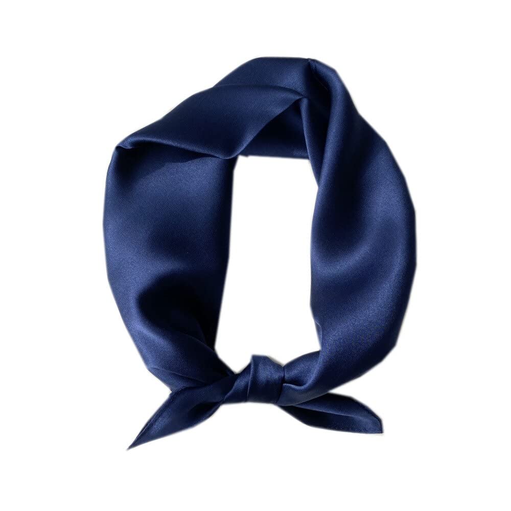 Schal Damen Schals Halstuch Herren Mütze Frühling Herbst Winter Schal Frauen Echte Seidenschals Solide Dünne Bandana Halstuch Square Neck Wrap Weiblich