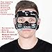 Qiancheng Nose Guard Face Shield for Broken Nose, Adjustable Face Guard with Padding, Protection from Impact Injuries to Nose and Face for Unisex Adult, QC-L2 Black