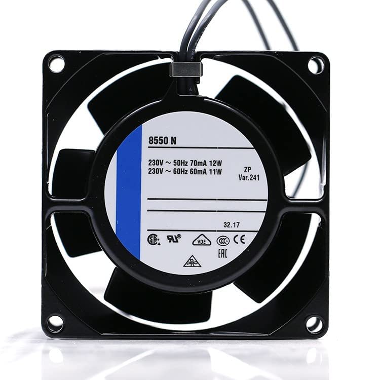 Ventilador 8038 230V de 80x38 mm para refrigeración de cuadros eléctricos 1