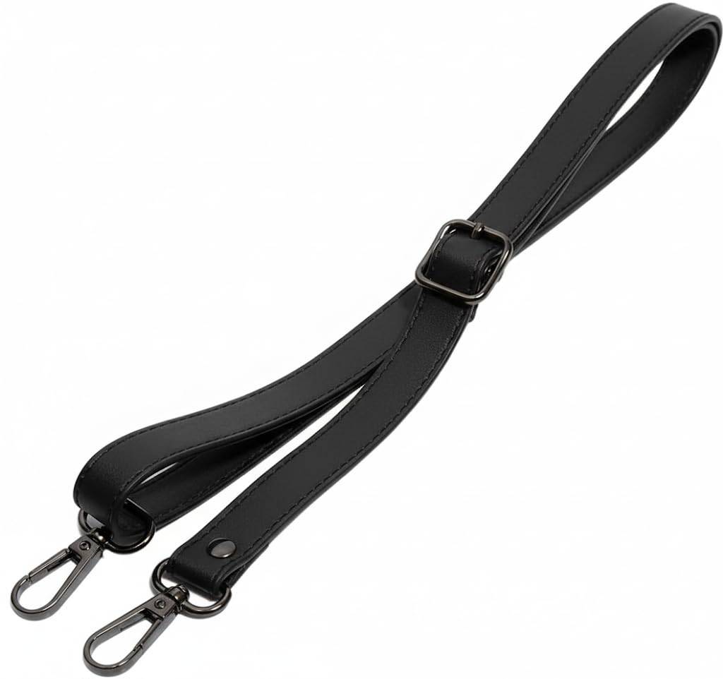 Replacement Shoulder Strap, Gunmetal Black Color Adjustable Shoulder Bag Belt, Exclusive for Hand Bags Side Sling Crossbody Bags Adjustable Length-image-29