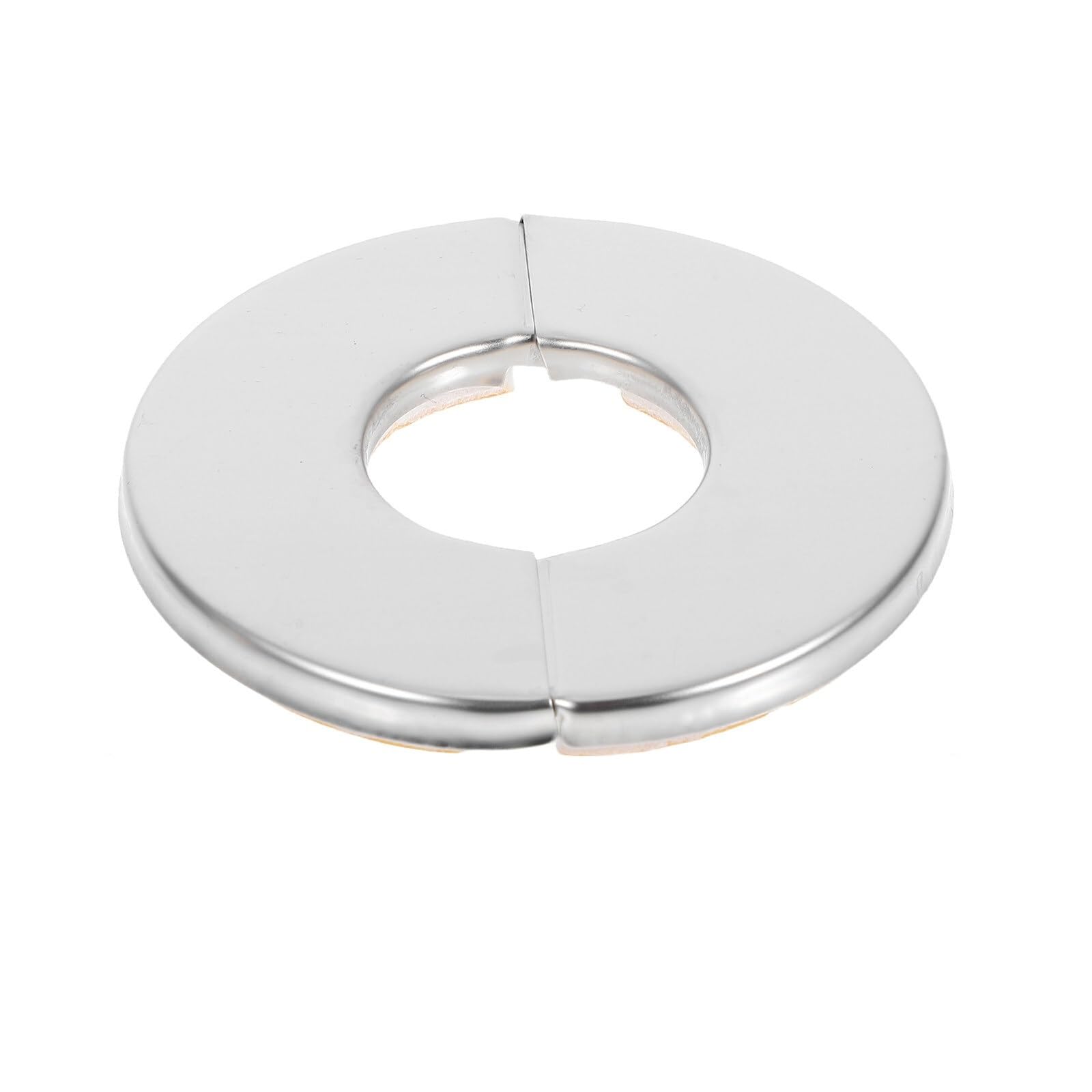 Dasjkdi One Color 4Pcs Stainless Steel Pipe Wall Covers Split Flange Escutcheon Plates For Shower Sink Plumbing Decorative Hole Concealer For Wall Holes(6.6X6.6x0.55cm)