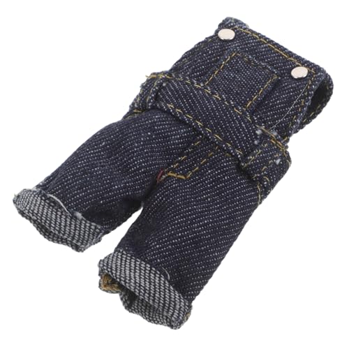 Artibetter Conjunto De Ropa para Muñecas De Falda De Vaqueros y Vestido De Peluche Tela Suave y Cómoda para Creativos De Casa De Muñecas