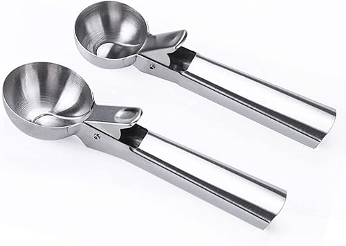 Juego de cucharadas para galletas Pequeño1 cucharada, medio2 cucharadas, grande3 cucharadas Juego de cucharadas de helado, cucharada de masa de