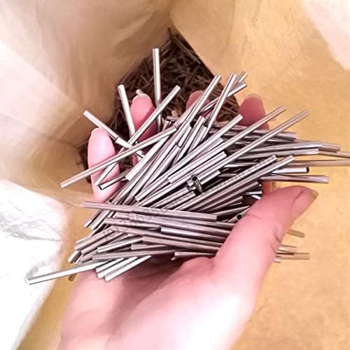 Steel Tube 1.2mm Stainless steel tube 1.3mm Steel Tubing 1.5mm Pipe 1.6mm Metal Tube 1.7mm Round Tube 1.8mm Steel Pipes (OD1.2mmID0.8mm, L20cm 5 pieces)