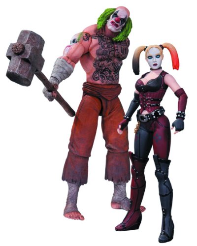 DC Collectibles Batman: Arkham City: Mr. Hammer and Harley Quinn Action Figure, 2-Pack