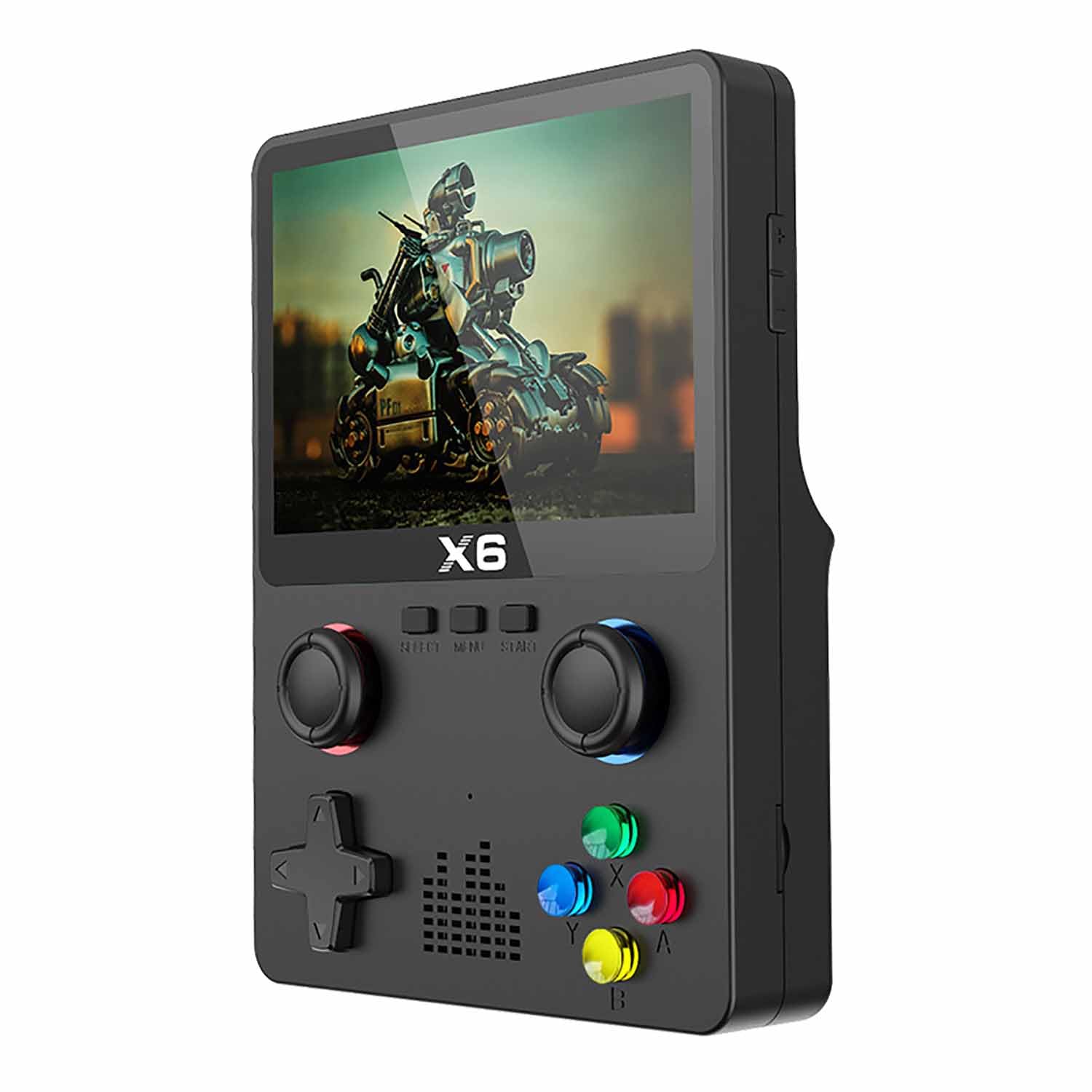 Console de jogos portátil, tela IPS de 3,5 polegadas, sistema Linux, jogos clássicos, suporte para saída de TV HDMI