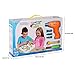 Creative Mosaic Toy Drill Puzzle Set, Kids Electric Drill and Screwdriver Tool Kit, STEM Educational Learning Toys, Construction Engineering Blocks for Boys and Girls Ages 3 4 5 6 7 8 9 10 Year Old