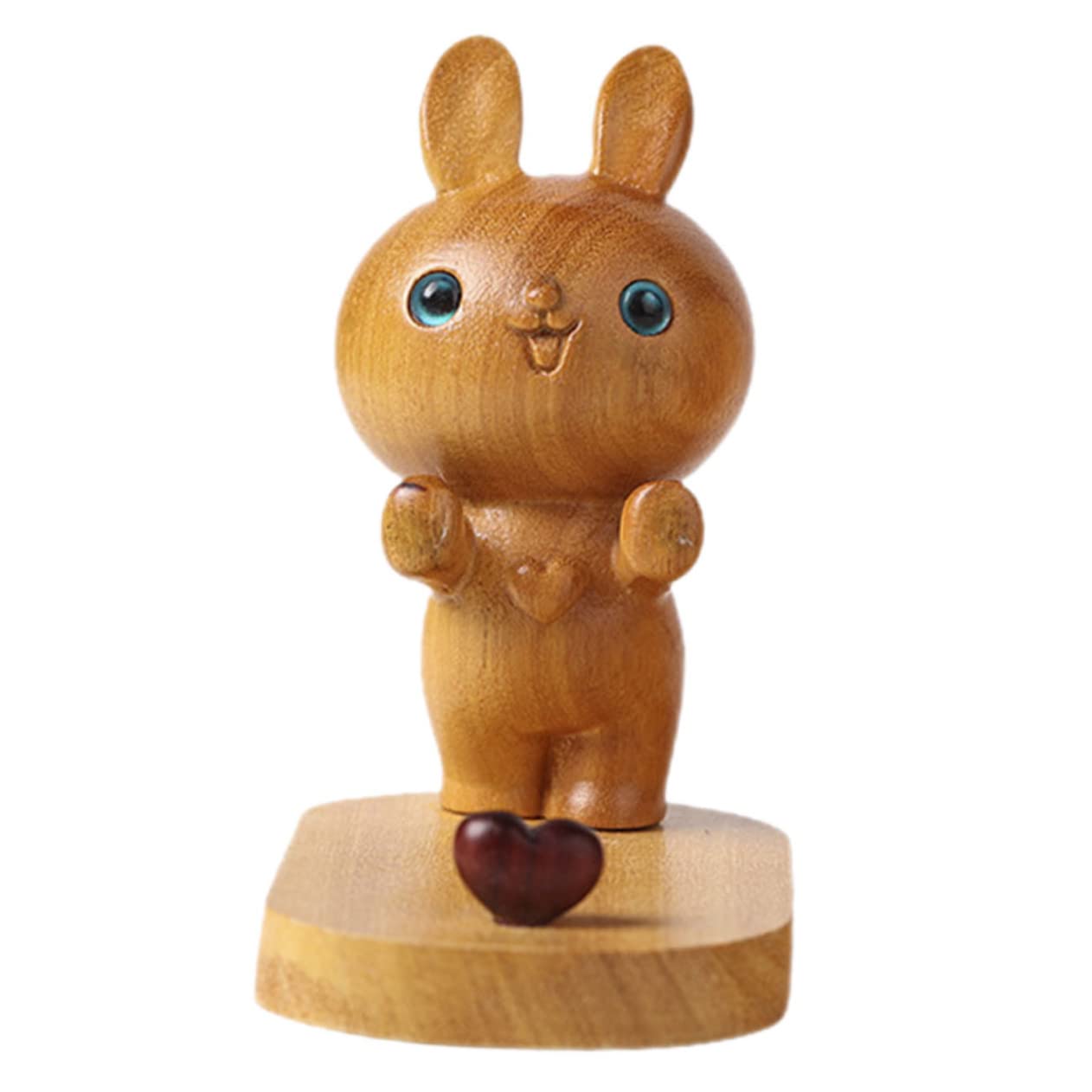 Housoutil 3 Pezzi Adorabile Supporto Per Telefono Cellulare in Legno Supporto Da Scrivania Per Comodo Uso Letto Divano