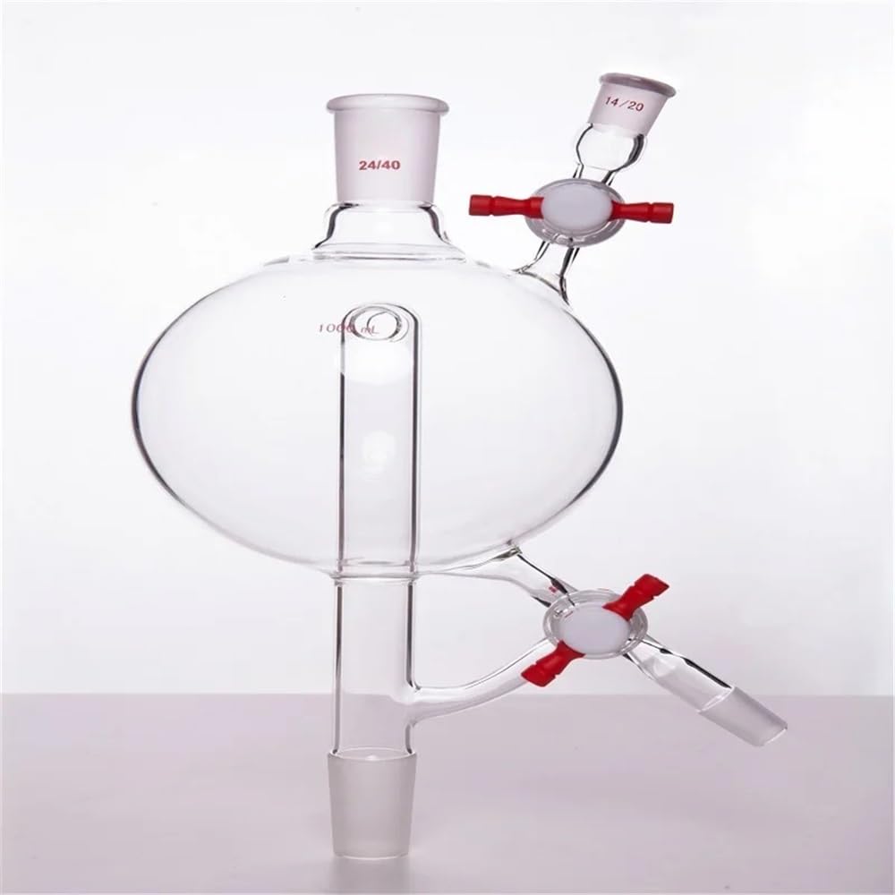 Capacidad de destilación disolventes: 500 ml, 1000, vidrio borosilicato S24 Equipamiento de laboratorio