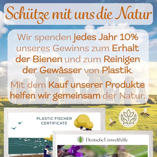 ActiveTimeLife® Bienenwachs Pastillen weiß | Premium | 500 g ideal für Kosmetik Kerzen Cremes Salben Seifen Wachstücher - Das Original im praktischen Zip-Beutel