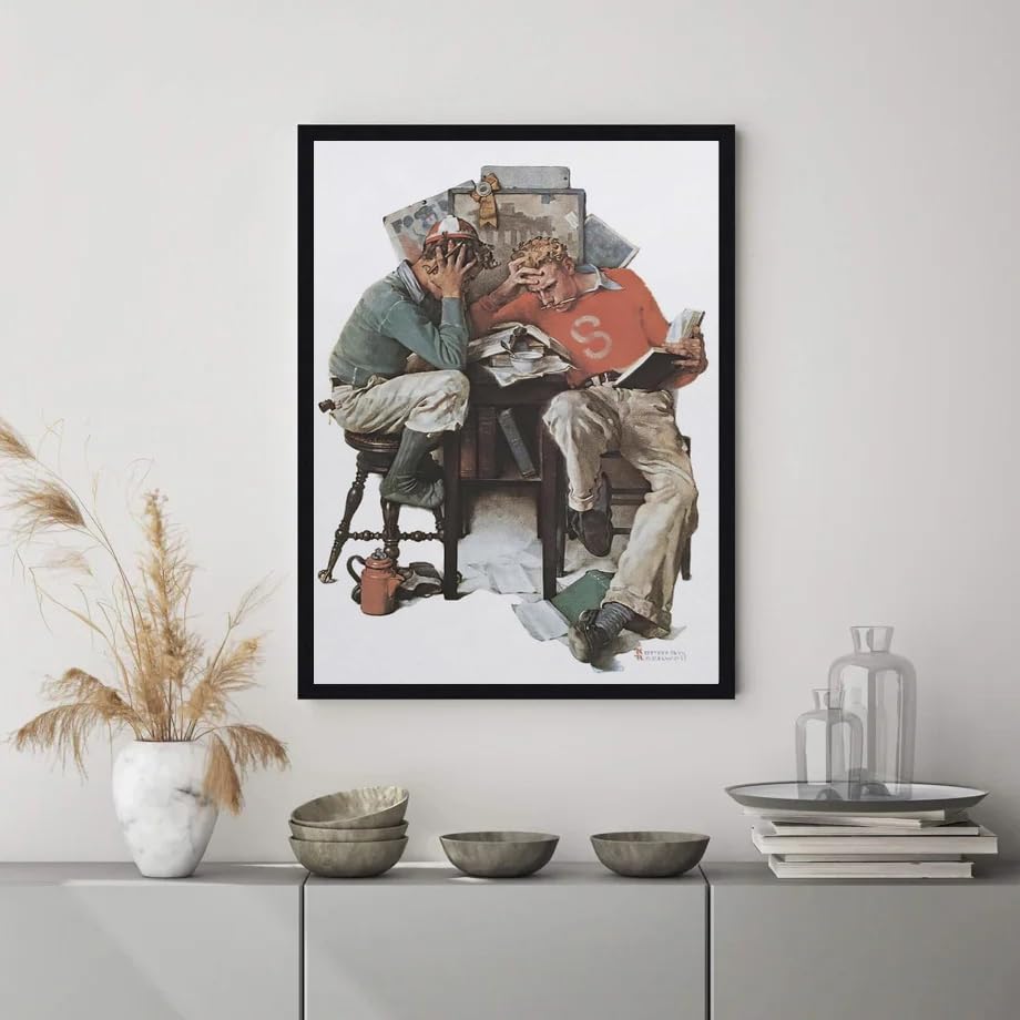 Amazon.co.jp: ノーマン・ロックウェル・ポスターによる詰め込み