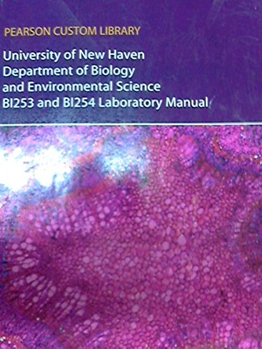 Department of Biology and Environmental Science: BI253 and BI 254 ...