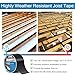 Heelos Deck Joist Tape 3''x50', 2 Pack Butyl Adhesive Tape for Decking Protection, Waterproof Joist Tape- Ideal for Wood & Metal, Outdoor Construction Use