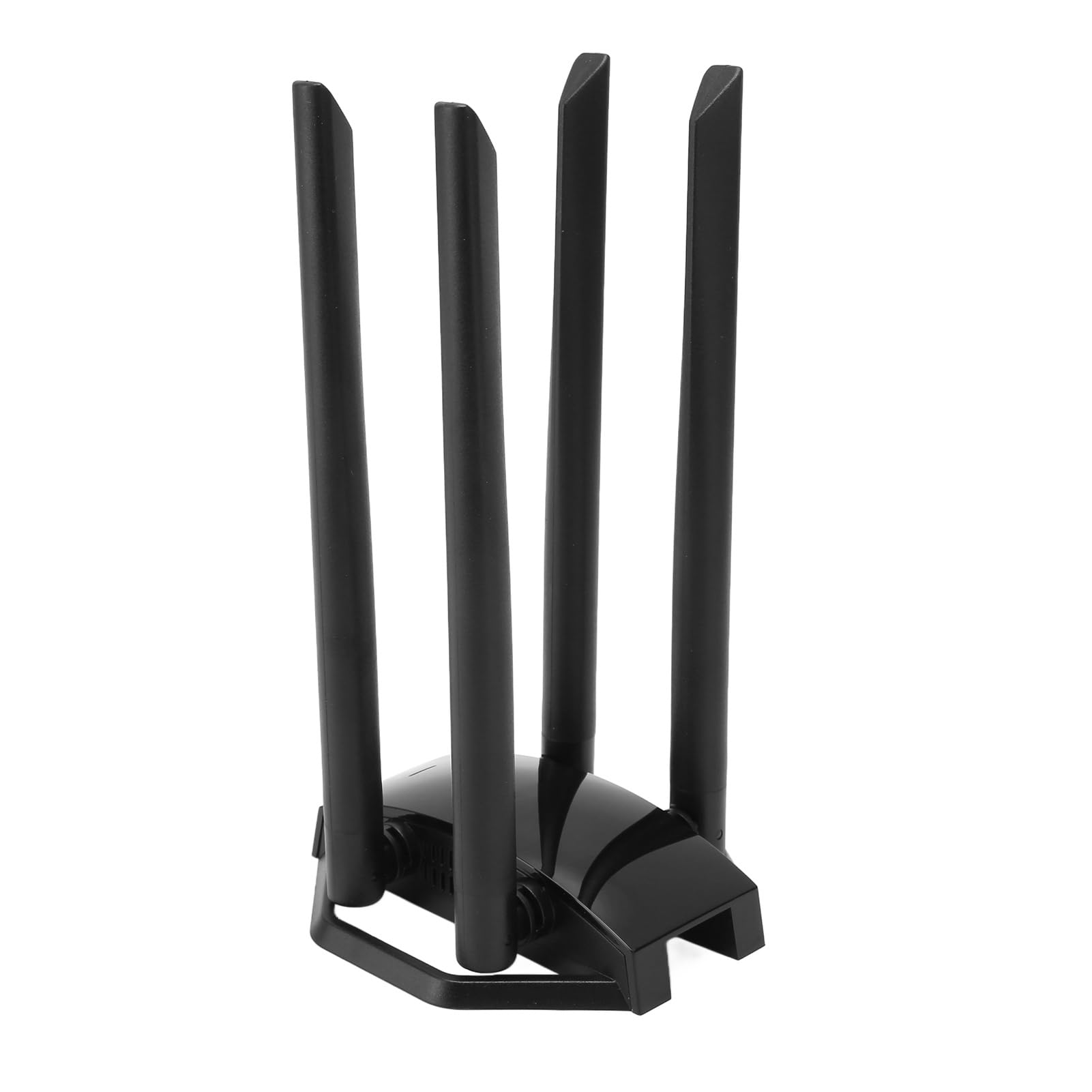 Adaptador WiFi, Adaptador de Red Inalámbrica de Alta Penetración 1800Mbps Banda Dual con 4 Antenas para PC de Escritorio