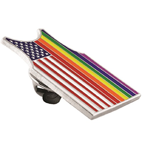 Image of PinMart Gay Pride LGBT Enamel Lapel Pin
