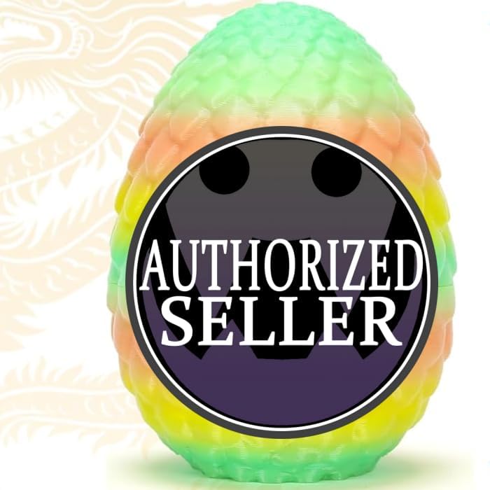 12 Pcs 3D Printed Dragon with Egg for Easter Basket Stuffers, Dinosaur Easter Eggs Fillers Fidget Toys,Easter,Birthdays, Christmas Easter Decorations Gifts for Girls Boys(with Keychain) - Image 2