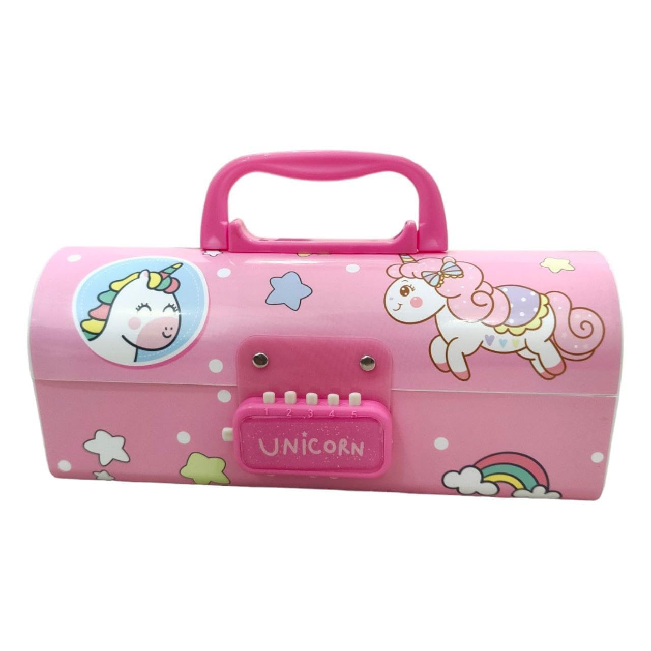 NEW PINCH Plastic Pen & Pencil Box – Suitcase Style Password Lock