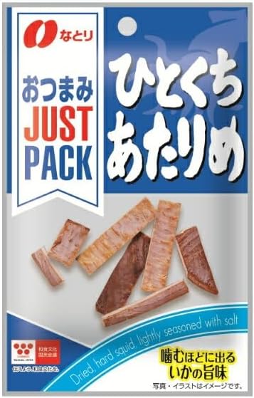なとり JUST PACK ひとくちあたりめ 6g&times;60袋(10&times;6)