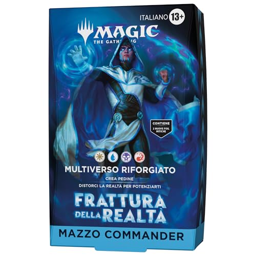 Mazzo Commander Magic: The Gathering Frattura della Realtà - Multiverso Riforgiato (Versione Italiana)